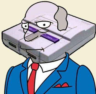 So sieht also Super Nintendo Chalmers von den Simpsons aus
