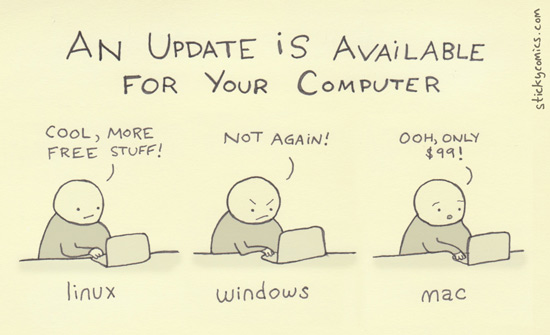 OS Update – Comic