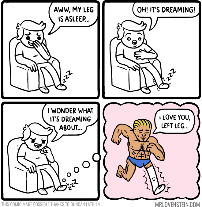 Wenn Füße einschlafen