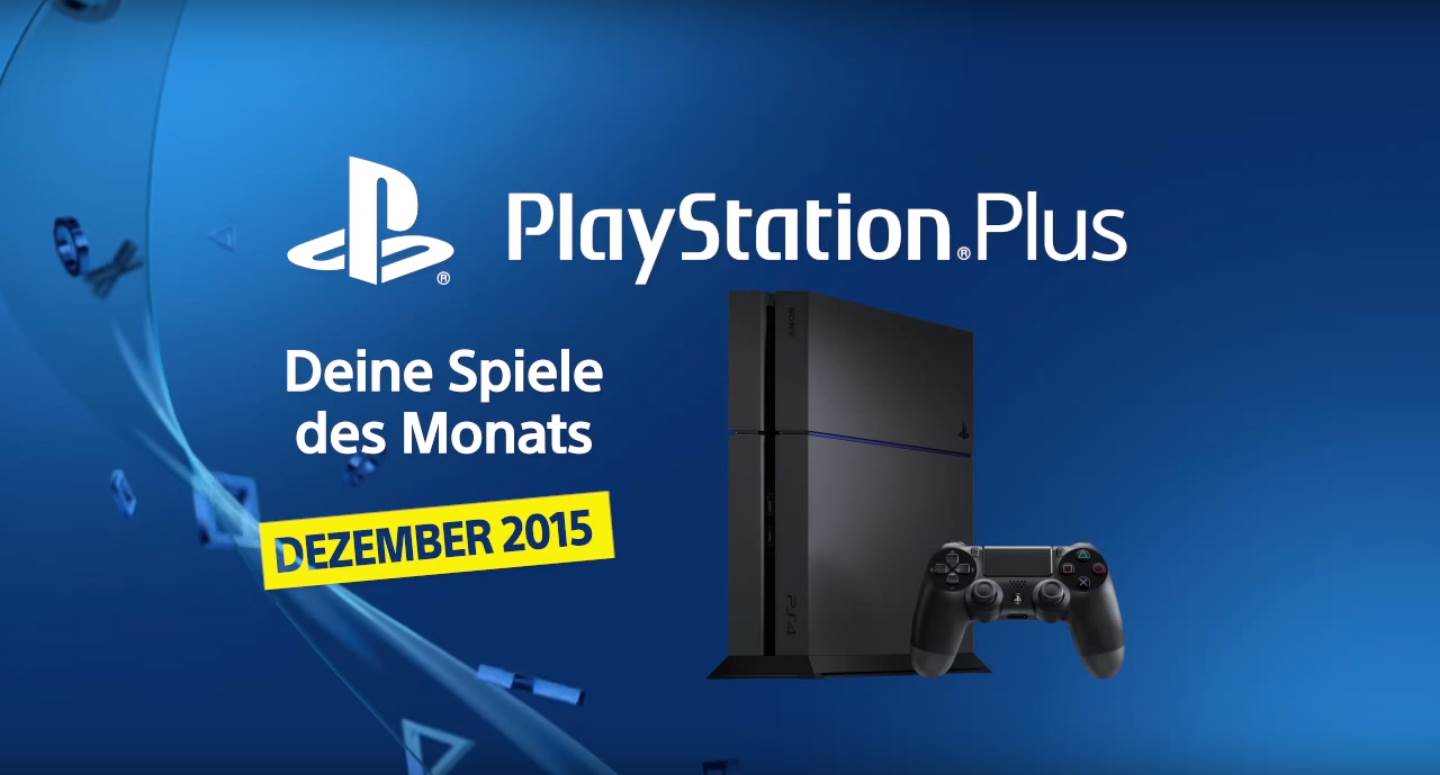 PlayStation Plus Dezember 2015