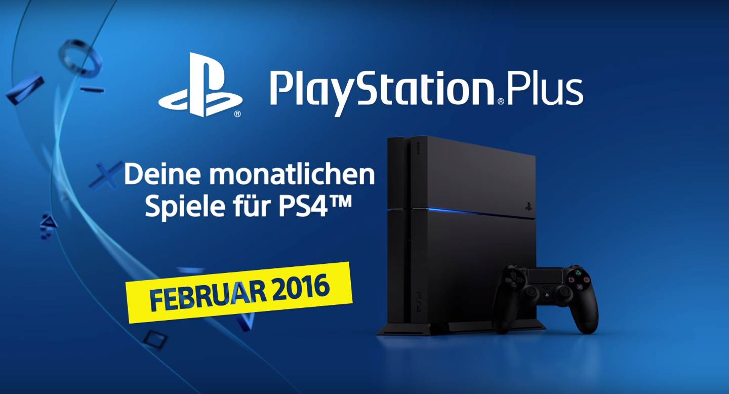 PlayStation Plus Februar 2016