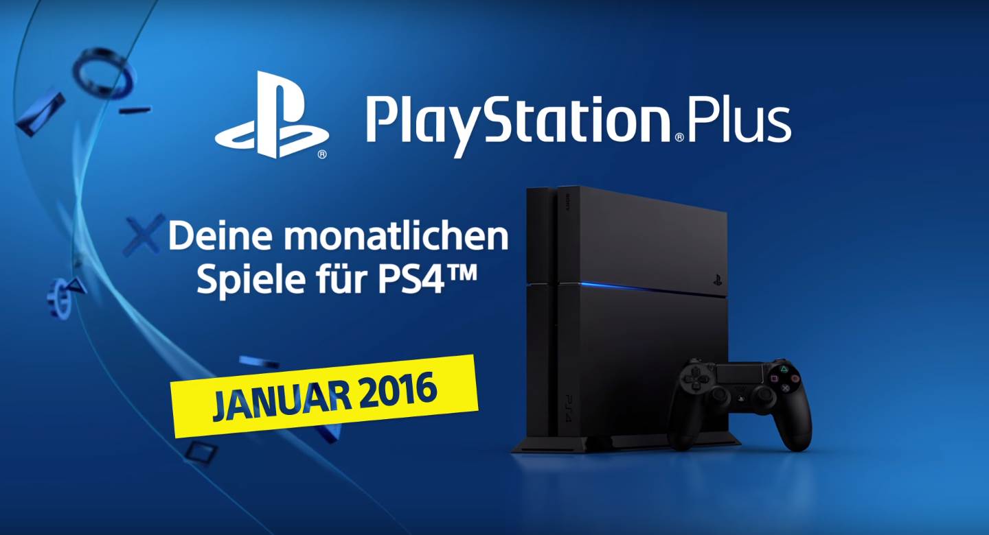 PlayStation Plus Januar 2016