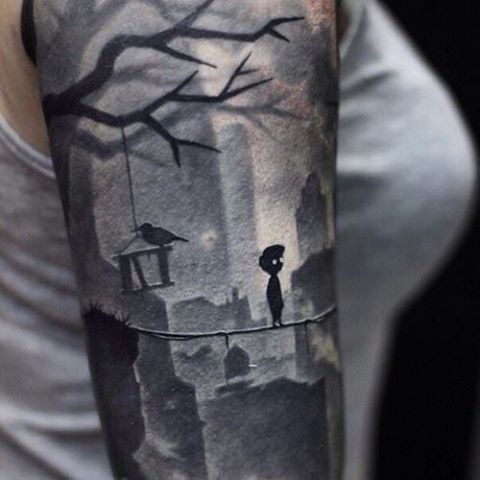 Fans von #LIMBO anwesend? Dann gefällt euch sicher dieses kleine Tattoo-Meisterwerk!