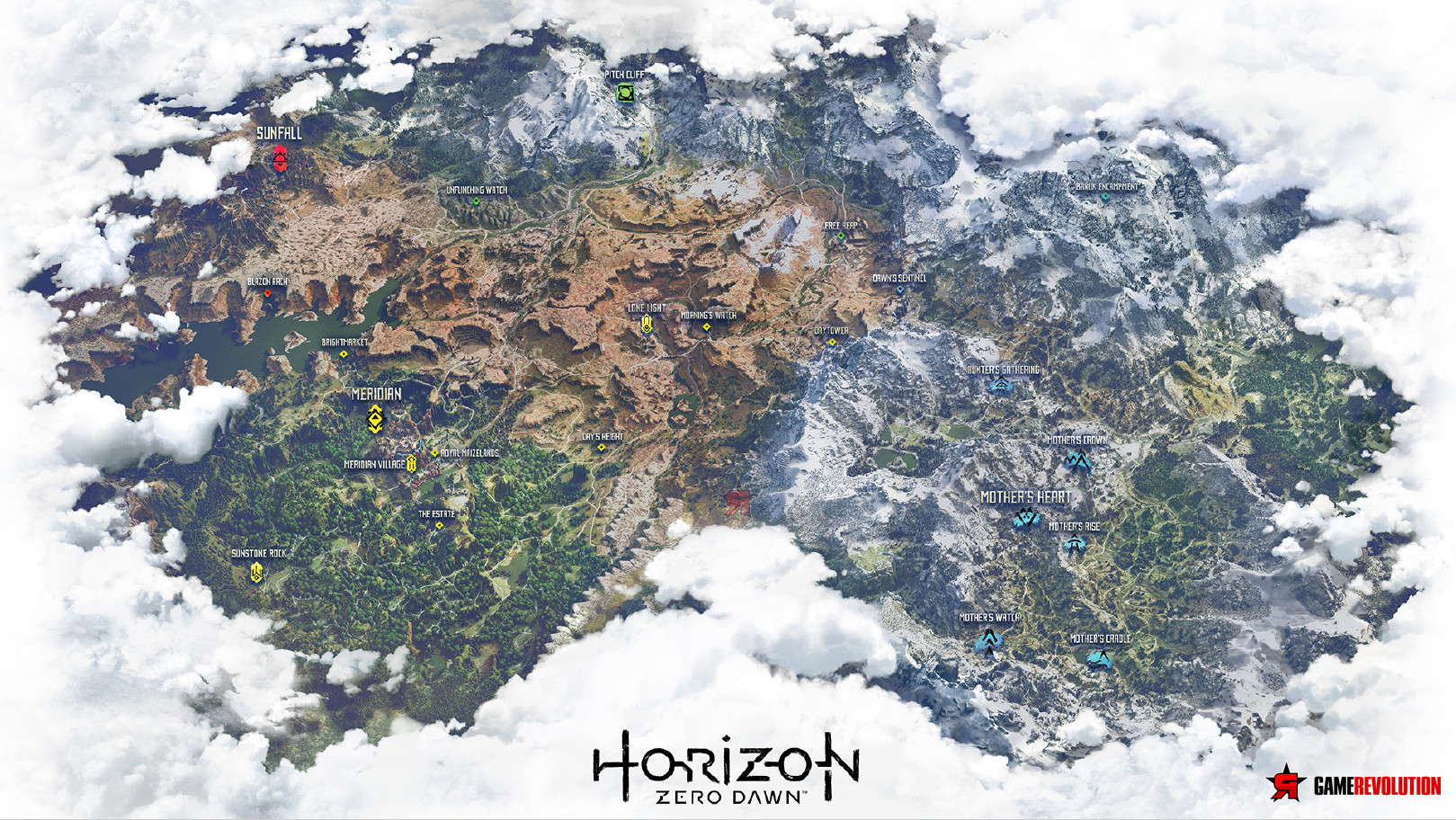 Full Map Horizon Zero Dawn Starseven