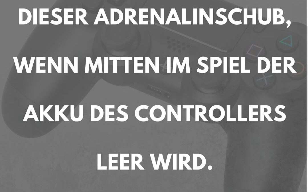 Das passiert natürlich immer im falschen Moment