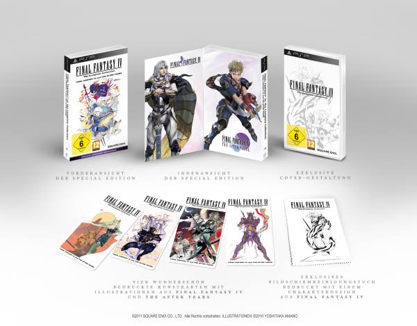 So sieht die Final Fantasy IV: Complete Collection aus